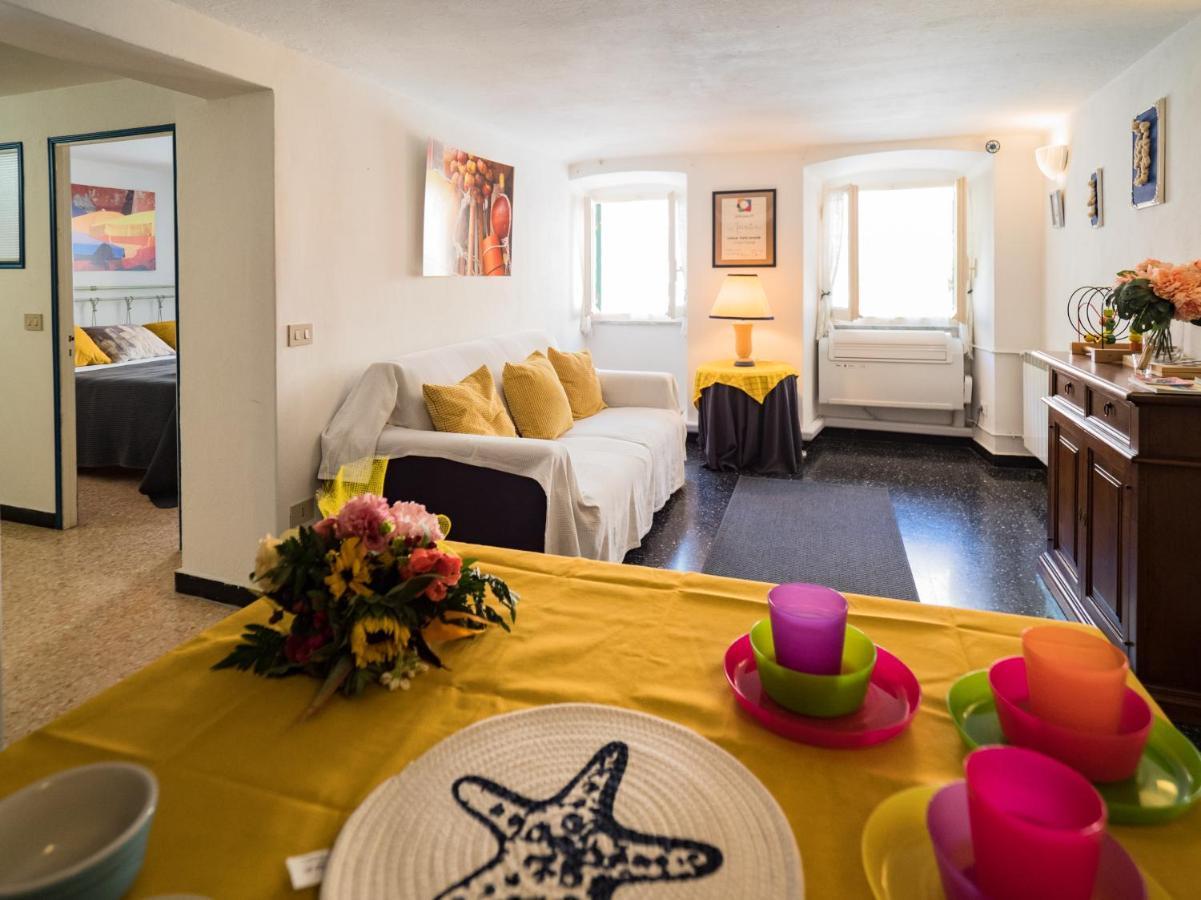 Mainetta Sea View Apartment With Ac Vernazza Luaran gambar