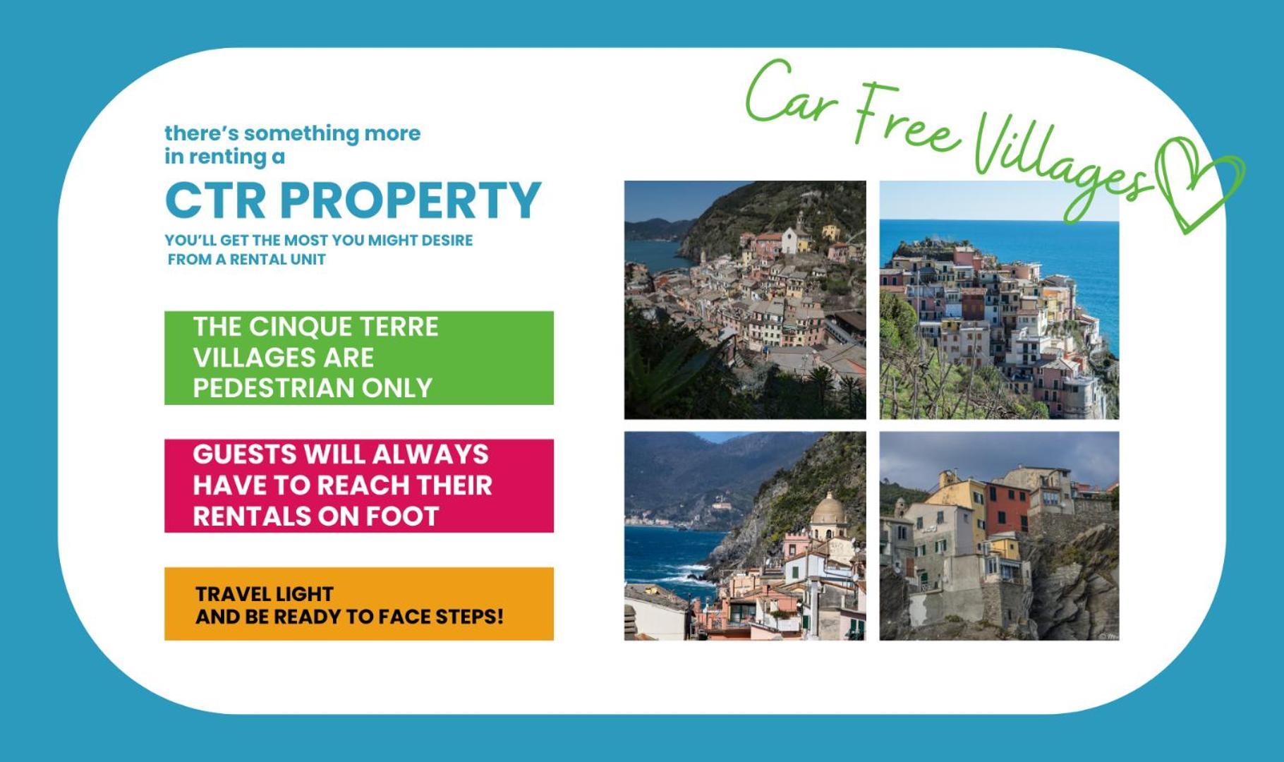 Mainetta Sea View Apartment With Ac Vernazza Luaran gambar