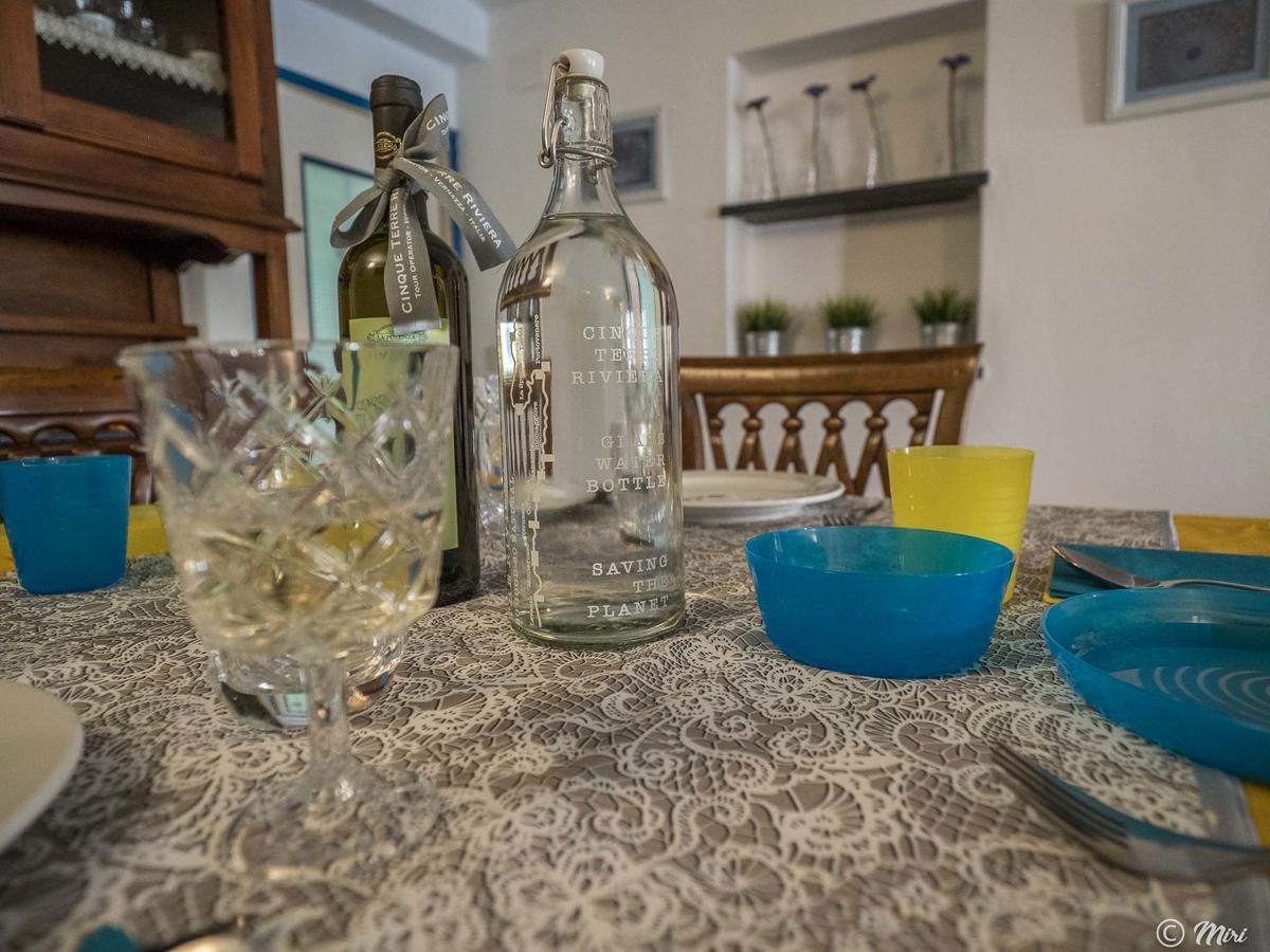 Mainetta Sea View Apartment With Ac Vernazza Luaran gambar