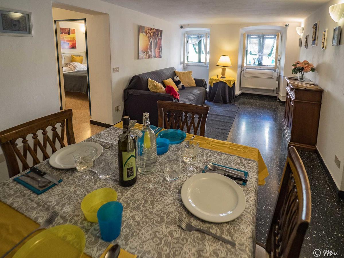 Mainetta Sea View Apartment With Ac Vernazza Luaran gambar